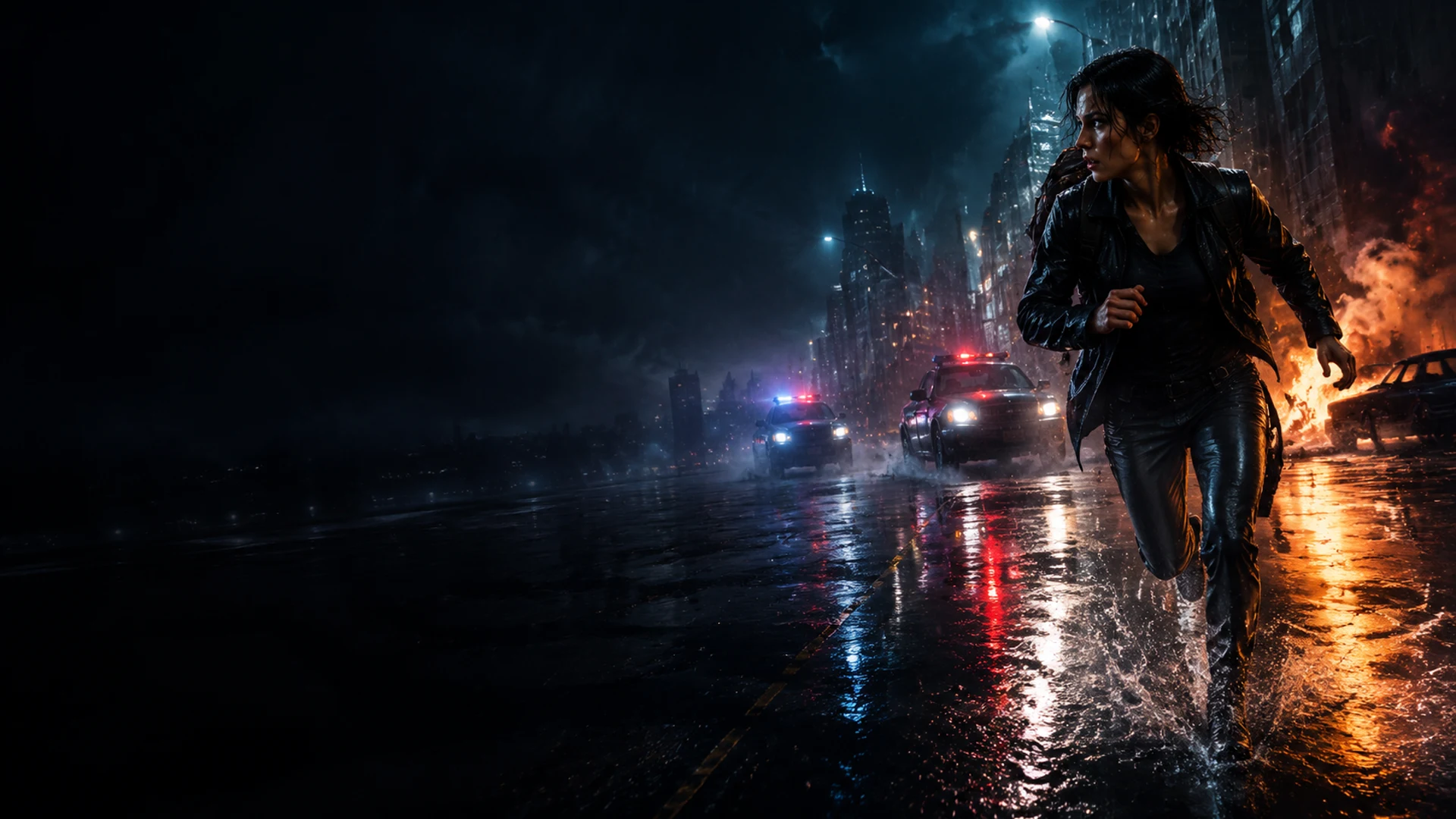 等雨停以后